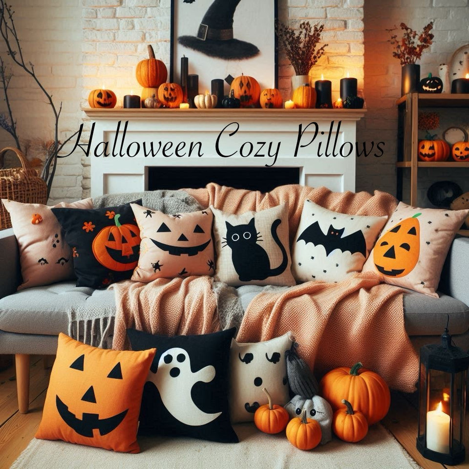 Halloween Cozy Pillows