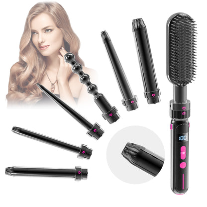 Multi-functional Hair Curling Iron Straightener