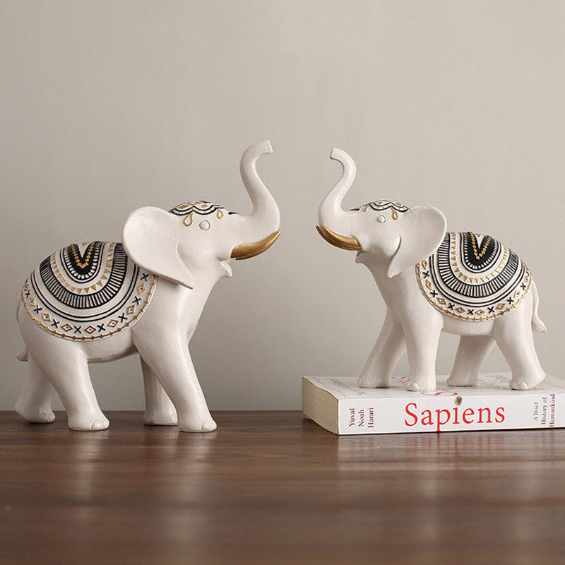 Elephant Resin Craft Ornament Decoration