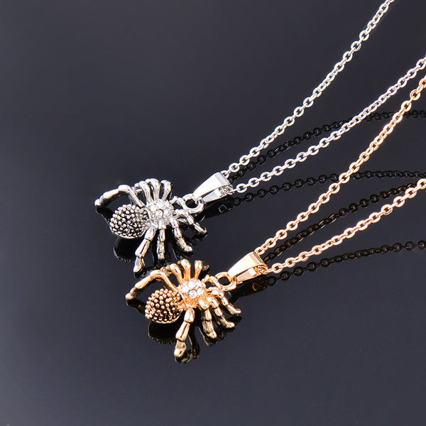 Halloween Spider Necklace