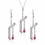 3-Piece Halloween Skeleton Jewelry Set