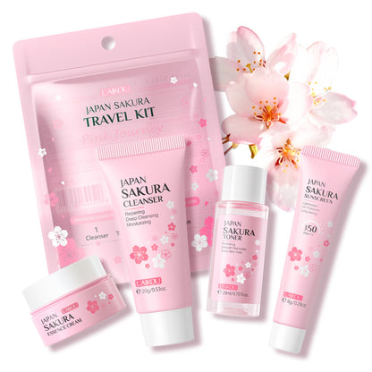 Travel Set 4-piece Set Facial Care Hydrating