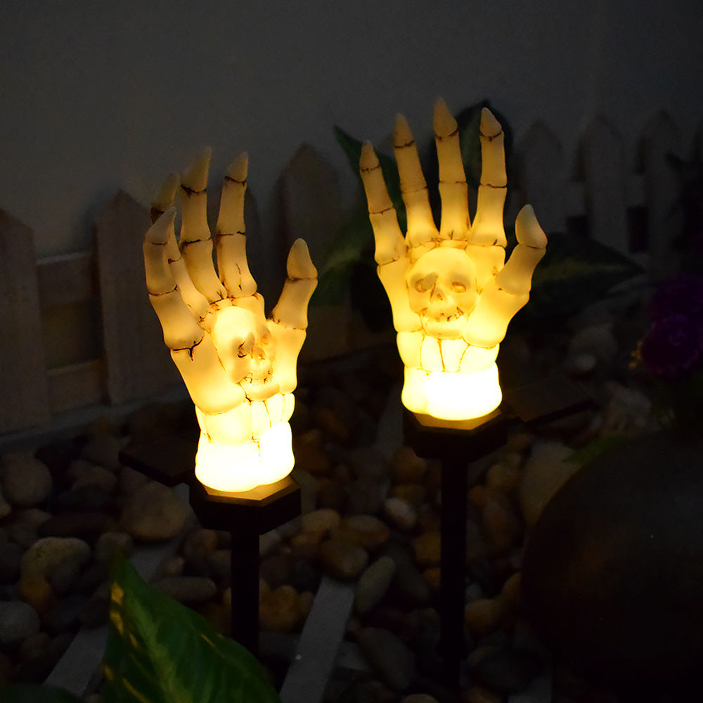 Halloween Waterproof Ghost Hand Solar Light