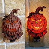 Haunted Mansion Nightlight – Pumpkin & Castle Resin Crafts