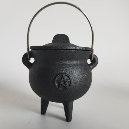 Tripod Pot Cast Iron Handmade Antique Ornaments