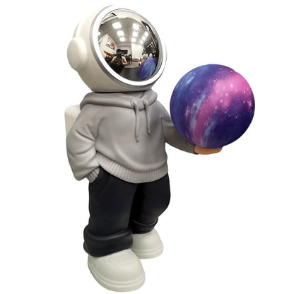 Spaceman Wireless Bluetooth Audio Colorful Night Lamp