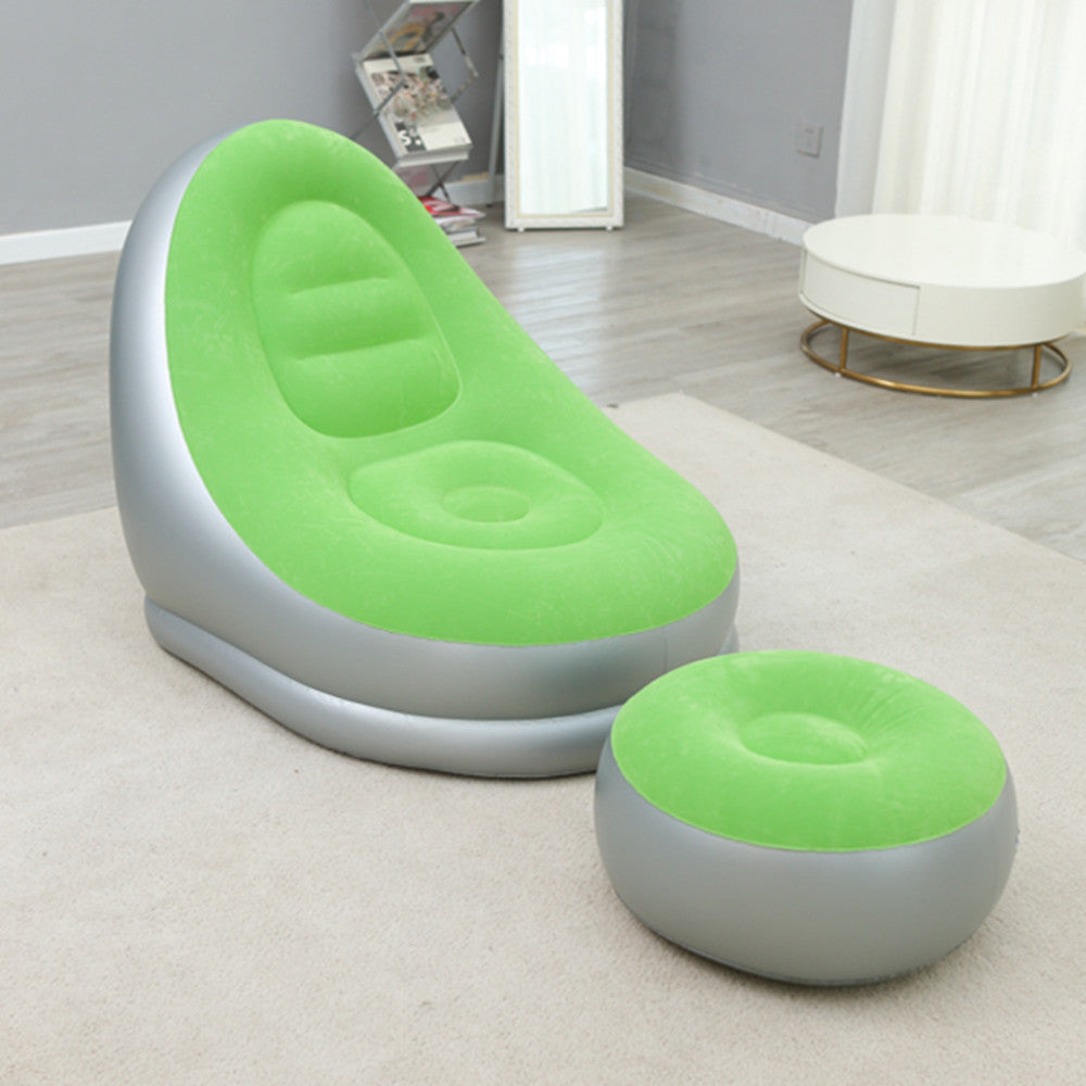 Thicker Inflatable Sofa Lazy Sofa Band Footstool