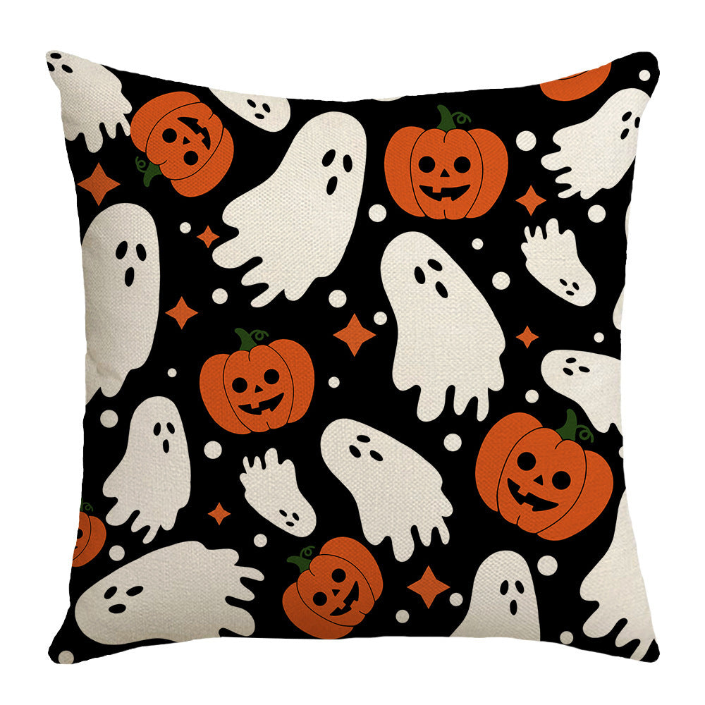 Halloween Ghost Pillow Cover