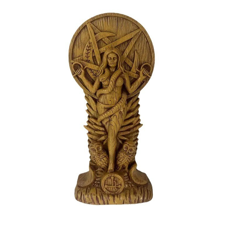 Pagan Altar Goddess Decoration Statue