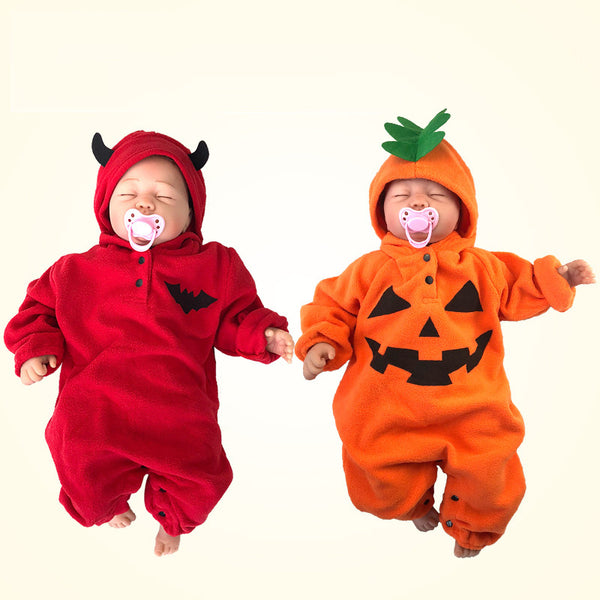 Cozy Halloween Baby Romper