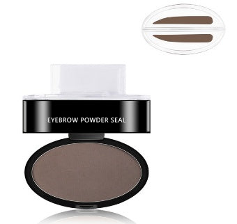 Waterproof Eyebrow Powder Stamp Tint Stencil Kit