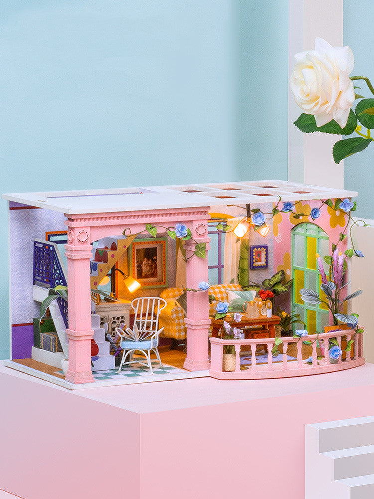 DIY Miniature Creative Villa Model