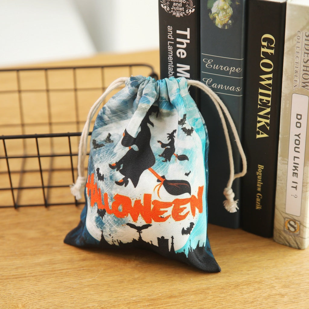 Halloween Drawstring Candy Bags