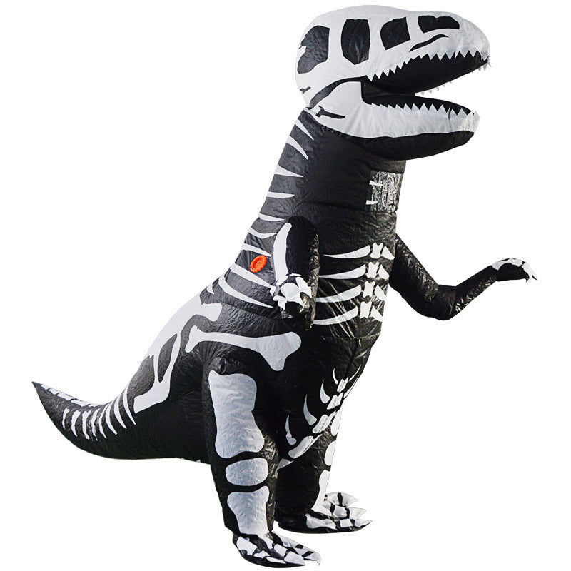 Halloween T-Rex Skeleton Inflatable Costume