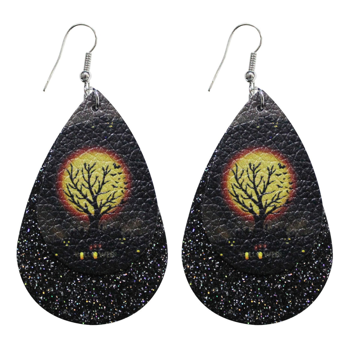 Halloween Tear Drop Earrings