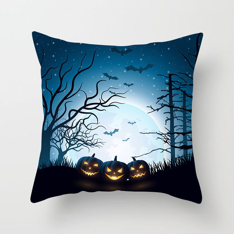 Haunted Halloween Pillow Cover