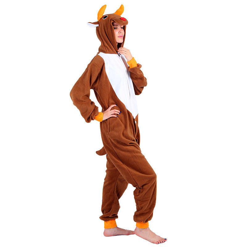 Cozy Animal Adult Pajamas