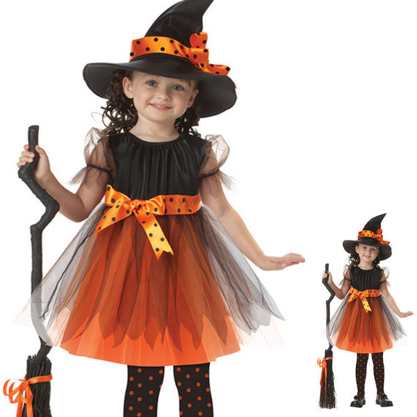 Halloween Girl's Witch Costume