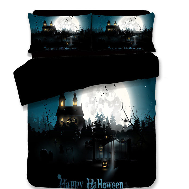 Halloween Bedding 4-Piece Set