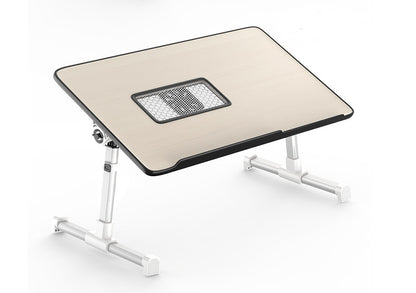 Adjustable  Foldable Laptop Desk Stand with Cooling Fan