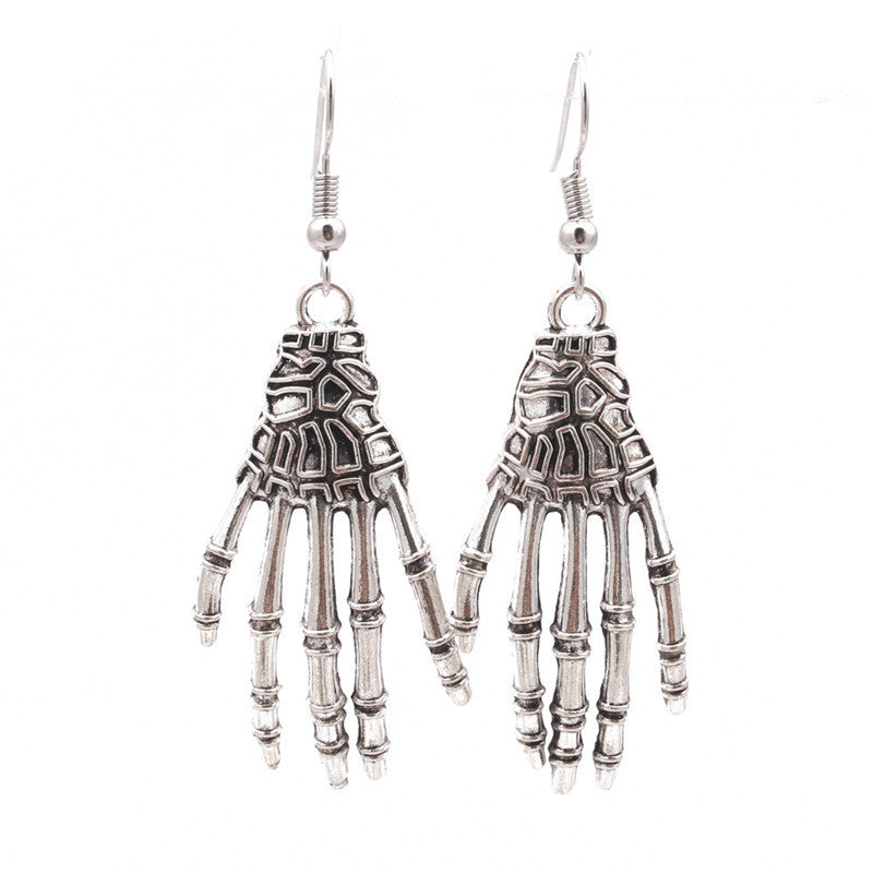 Halloween Skeleton Hands Earrings