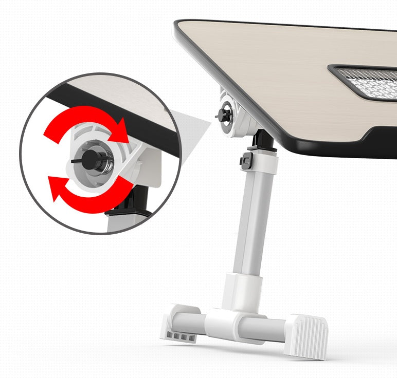 Adjustable  Foldable Laptop Desk Stand with Cooling Fan