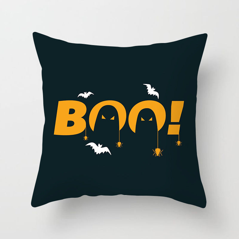 Haunted Halloween Pillow Cover