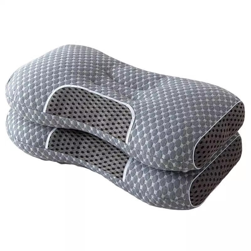 SPA Massage Neck Pillow Non-collapse Knitted Cotton Pillow Core