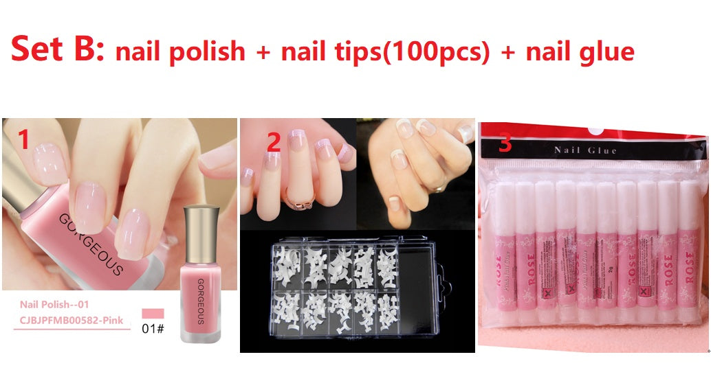 Translucent jelly nail polish