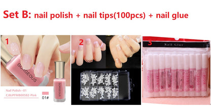 Translucent jelly nail polish