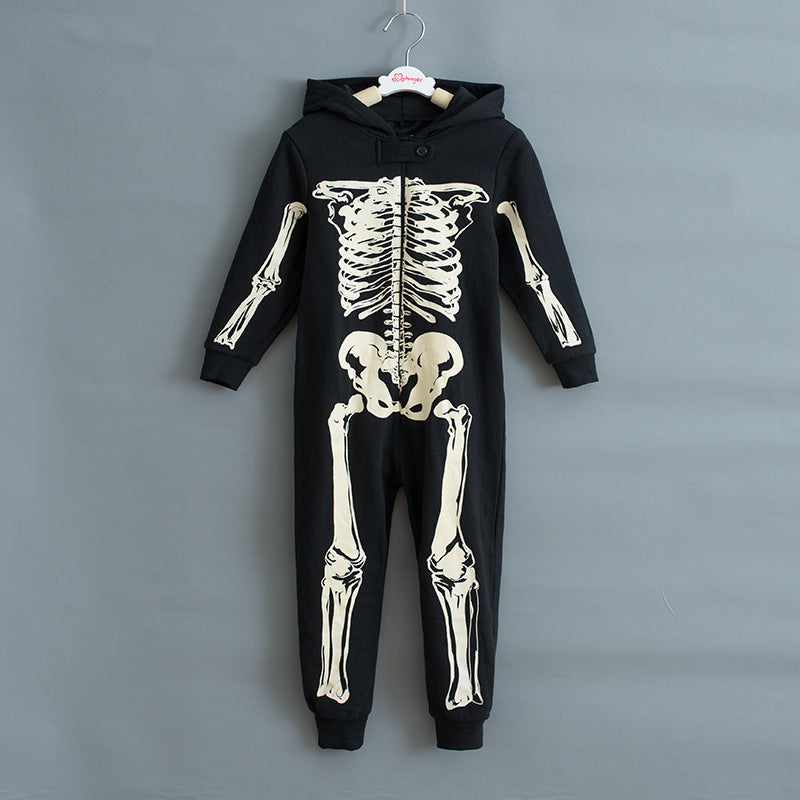 Halloween children's Skeleton Costume