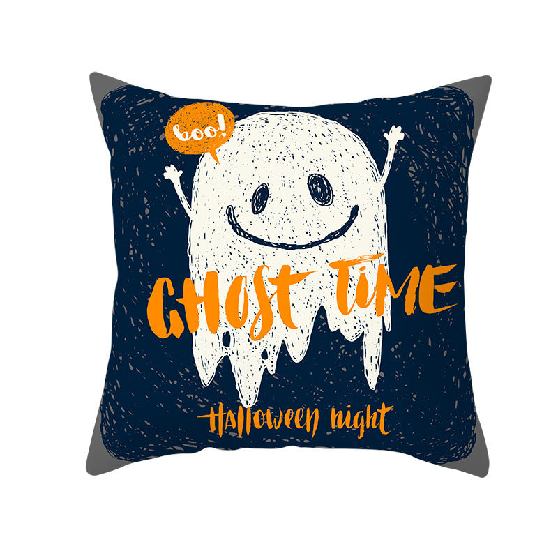 Haunted Halloween Pillow Cover