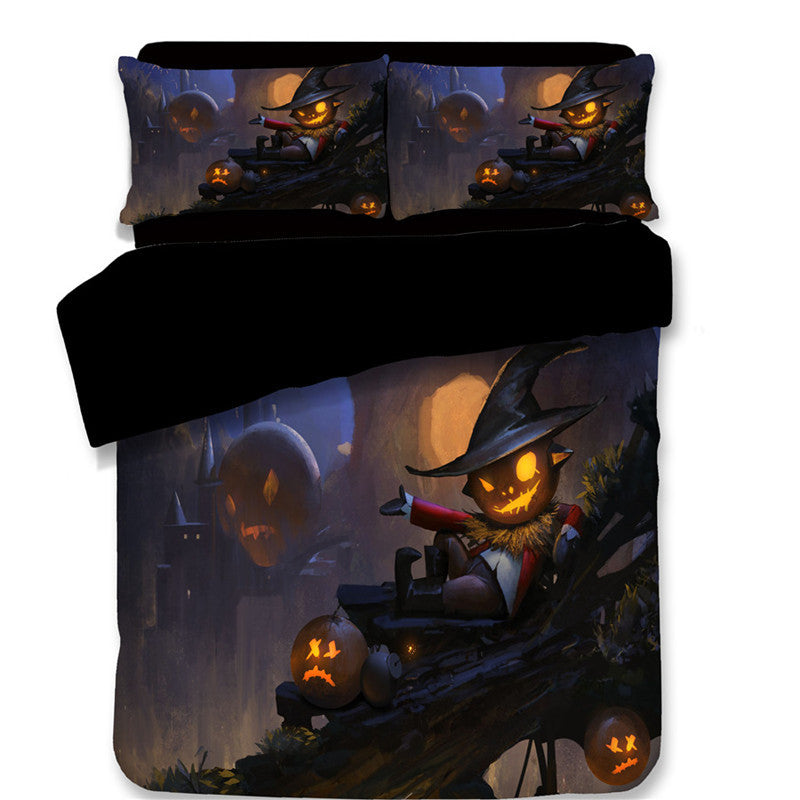 Halloween Bedding 4-Piece Set