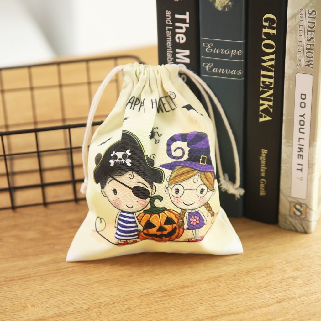 Halloween Drawstring Candy Bags