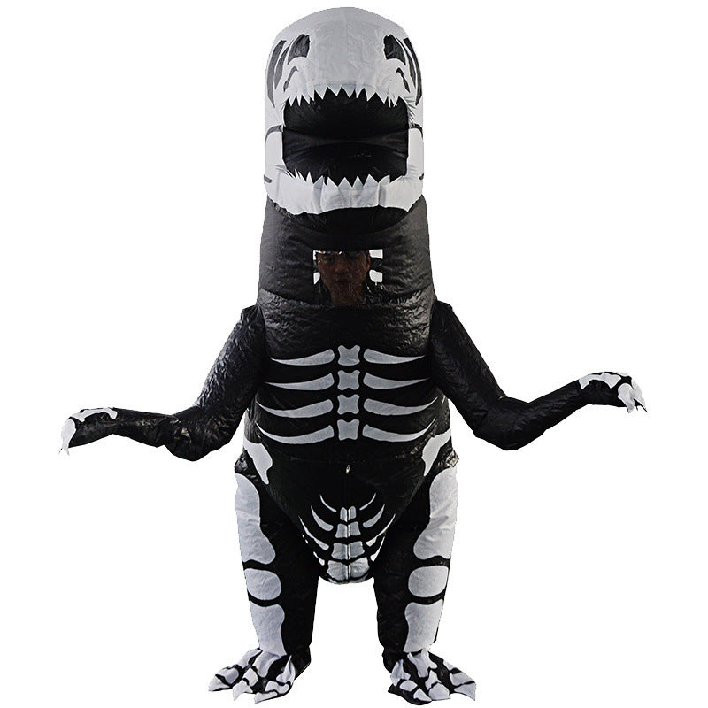 Halloween T-Rex Skeleton Inflatable Costume