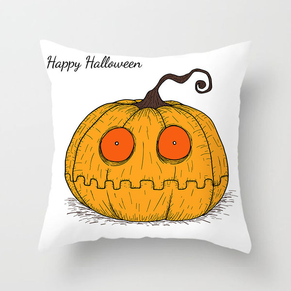 Haunted Halloween Pillow Cover