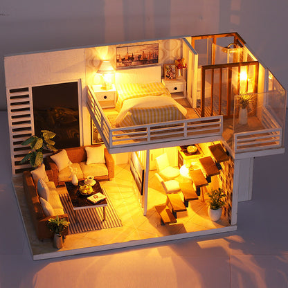 DIY Miniature 2-Story House Model