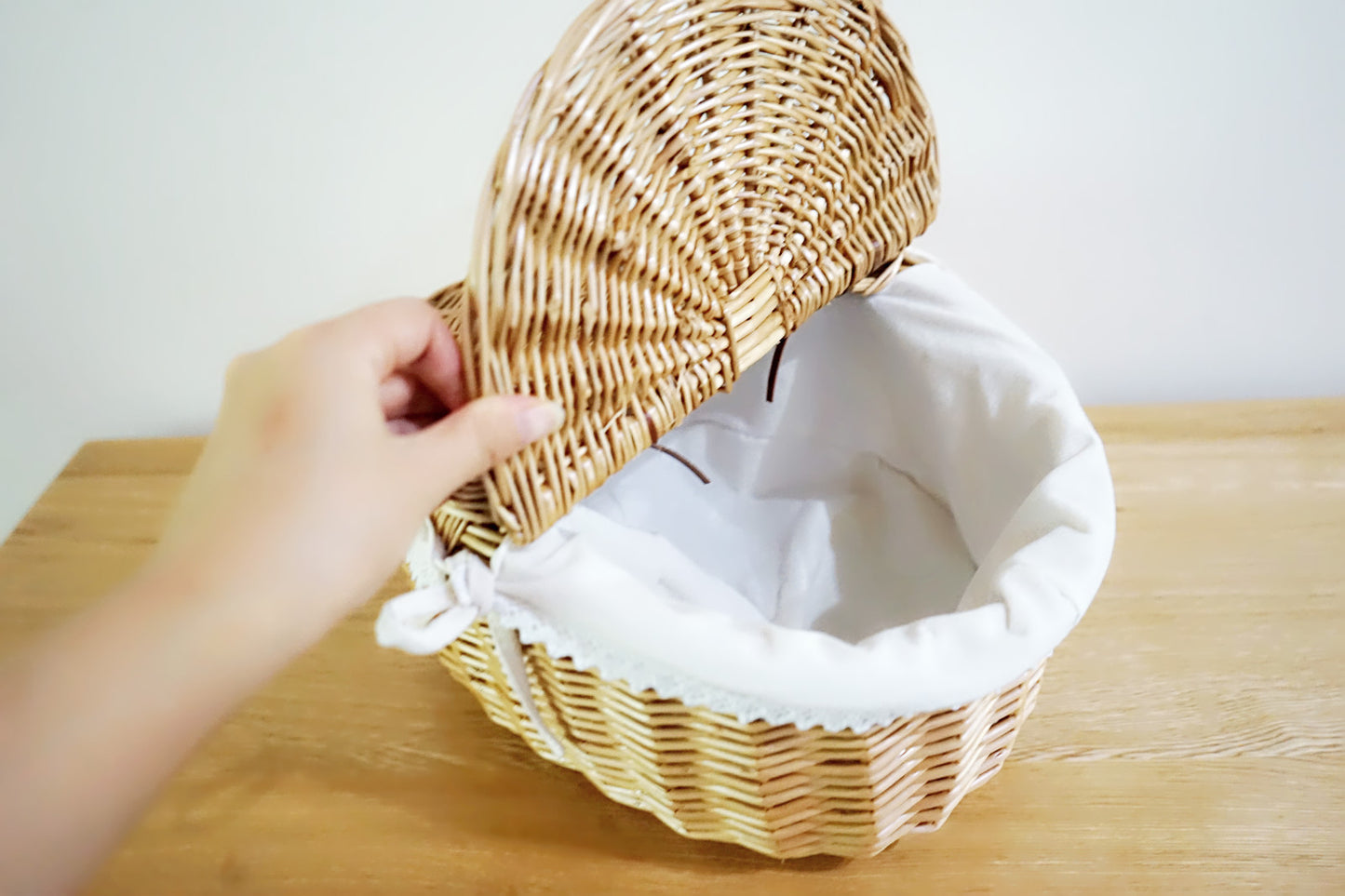 Wicker Rattan Woven Shopping Basket Gift Basket