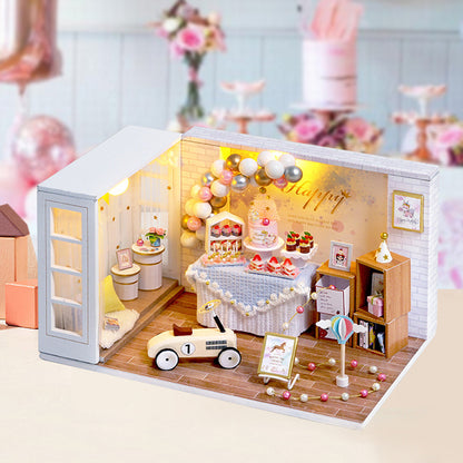 DIY Miniature Building Model House Kit