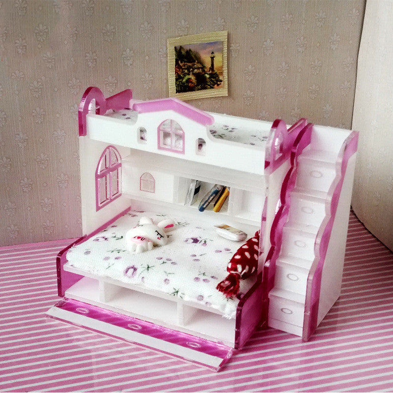 Doll House Diy Handmade Scene Mini Furniture Creative Model