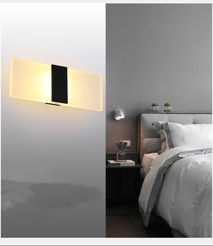 Indoor USB Charging Touch Wall Lamp