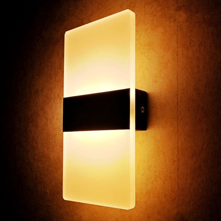 Indoor USB Charging Touch Wall Lamp