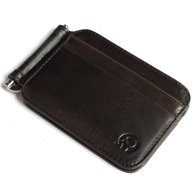 Elephant Leather Card Holder