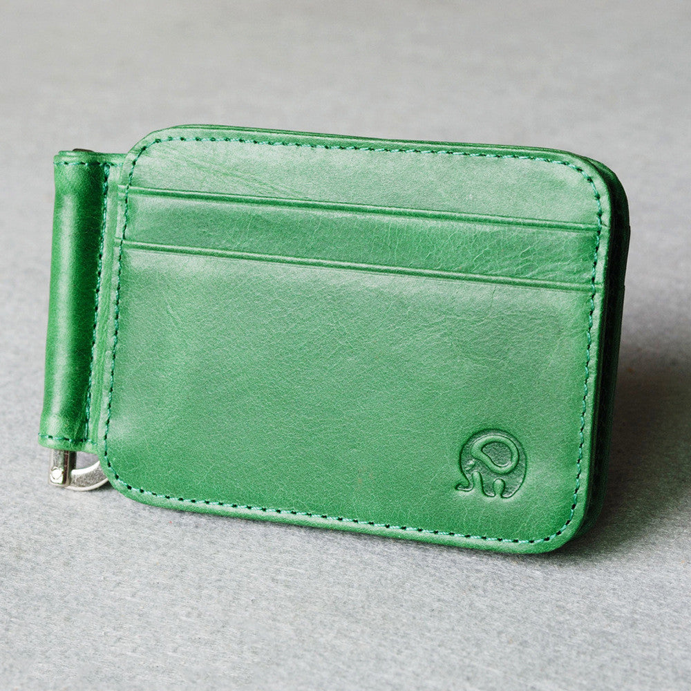 Elephant Leather Card Holder