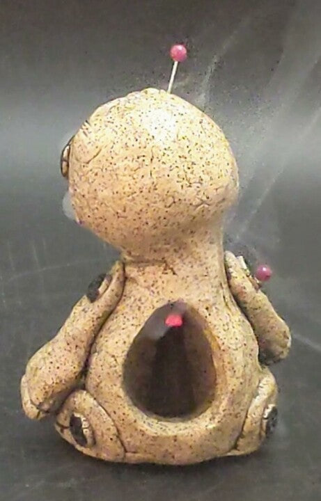 Voodoo Doll Cone Burner OOAK Voodoo Doll Cone Burner