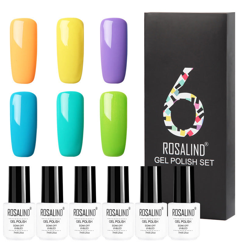 Rosalind Gel Polish 6 Colors Set