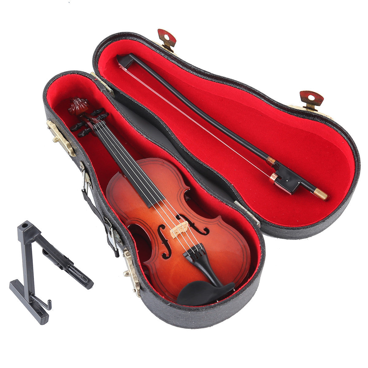 Mini Musical Instrument Handmade Violin Model Ornaments