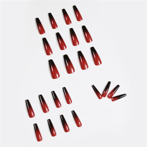 Glossy Red Stiletto Nails - JDrop.Shop