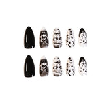 Dark Punk Skull Wear Manicure Fake Nails - JDrop.Shop