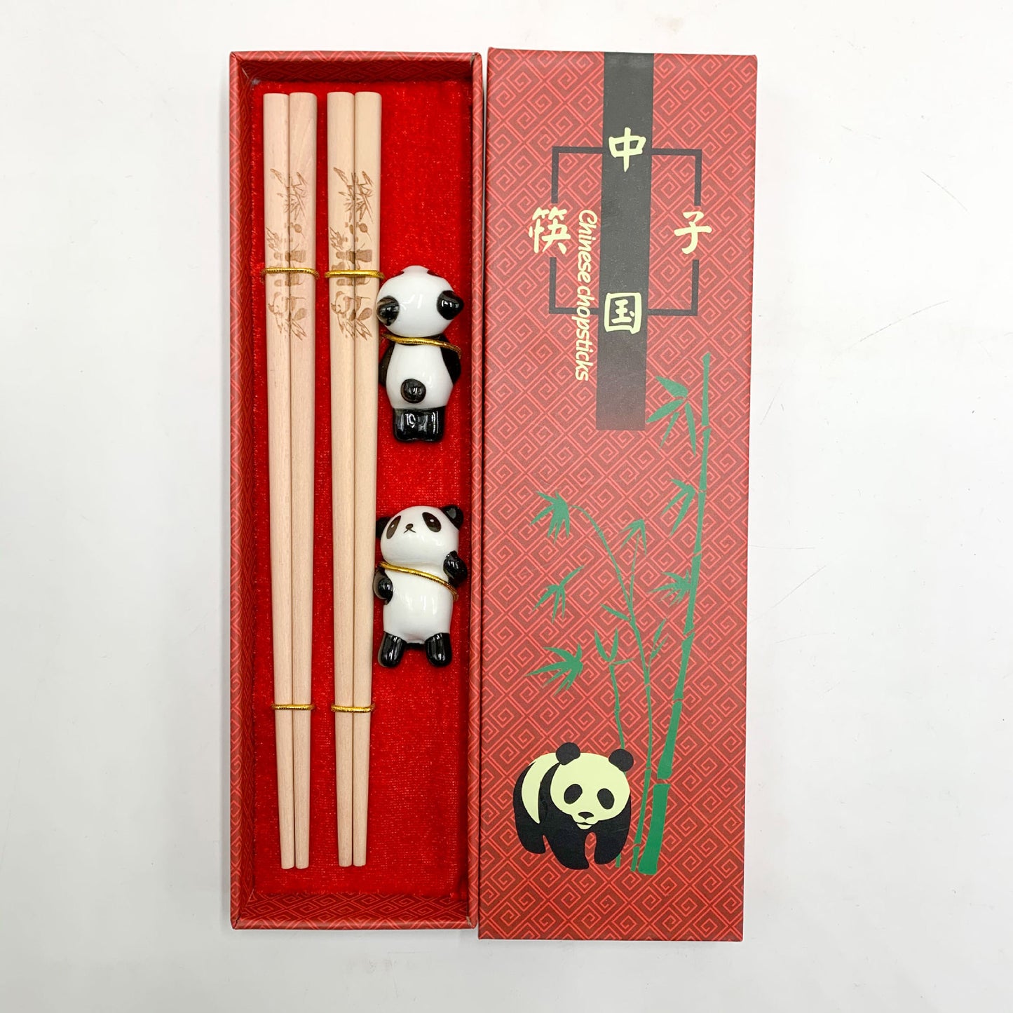 Panda Gift Chopsticks Branded Chopsticks Gift Box 2 Pairs Of Gift Chopsticks